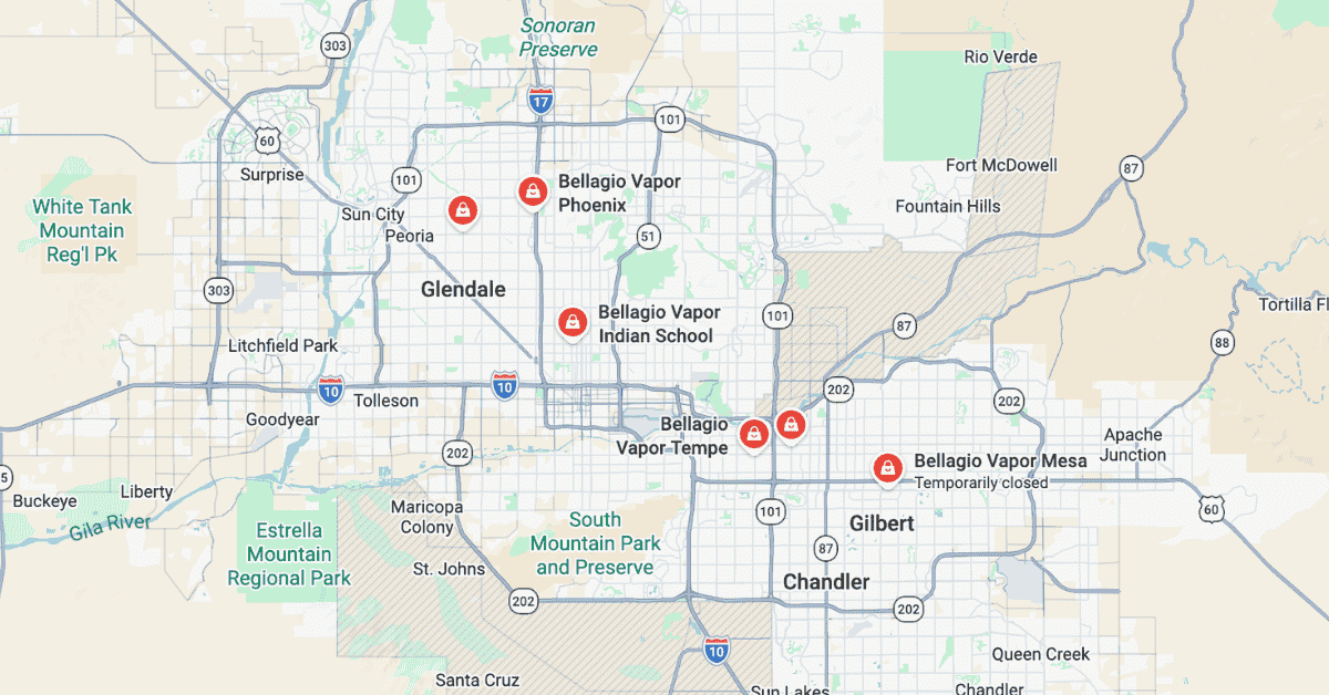 Vape Shop Near Me Open Now: Where to Find Bellagio Vapor Locations